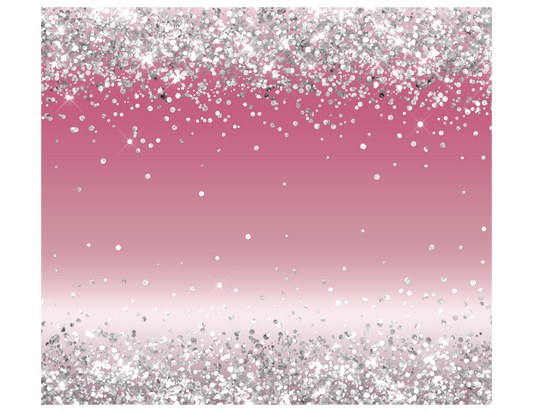 Pink Glitter Ombre' Straight-Sublimation