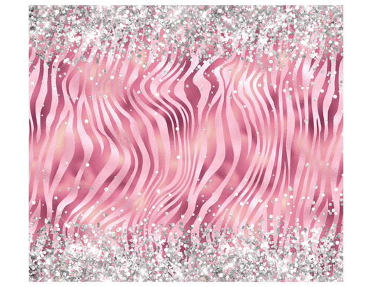 Pink Zebra Straight-Sublimation