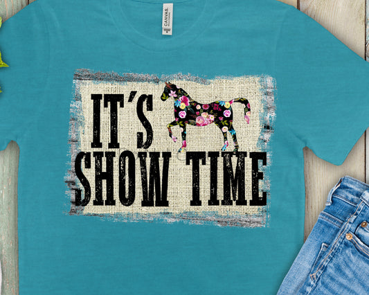 It’s show time horse-DTF