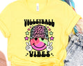 Volleyball vibes leopard hat-DTF