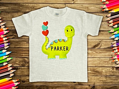 Kids Valentine Designs with Names-DTF