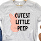 Cutest little peep girl-DTF