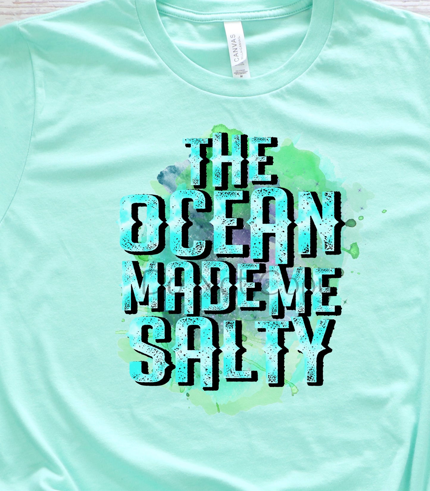 The ocean made me salty-DTF