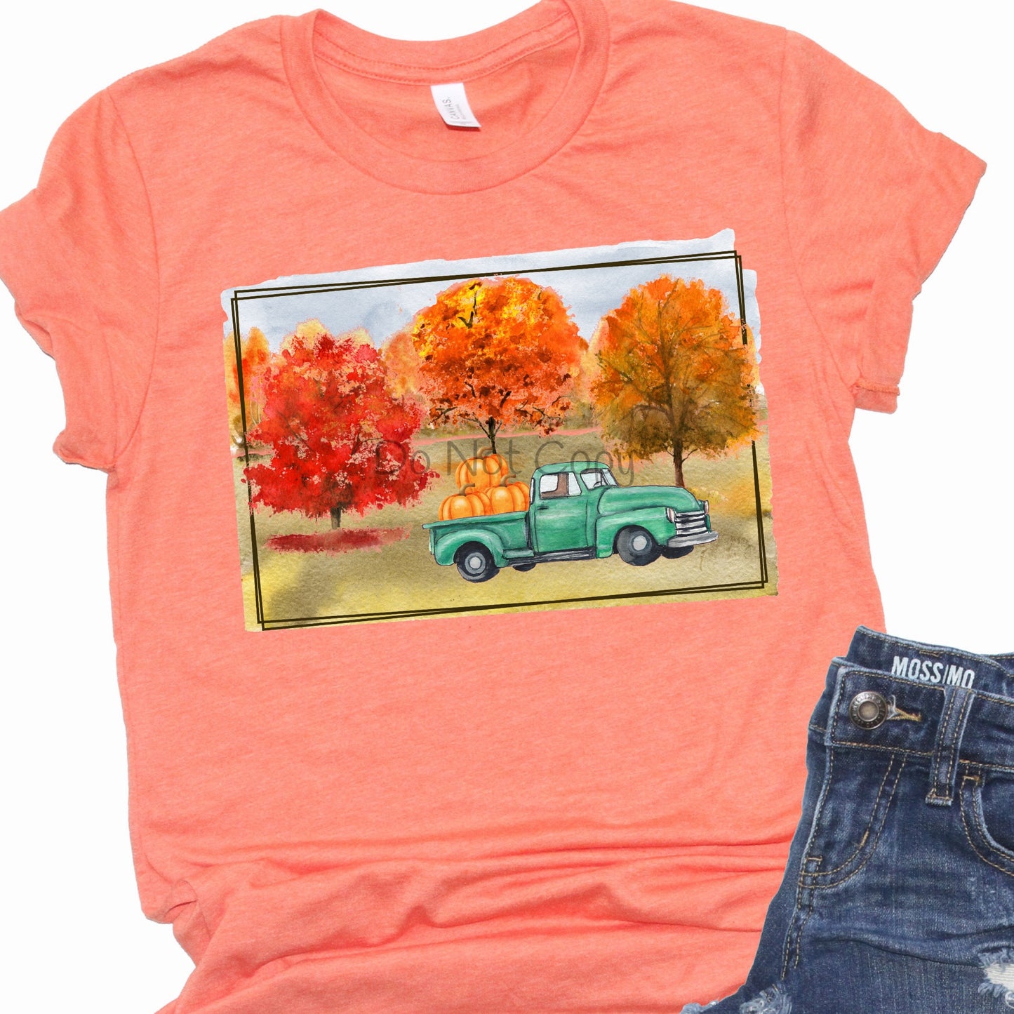 Fall background truck-DTF