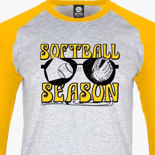 Softball season sunglasses-DTF