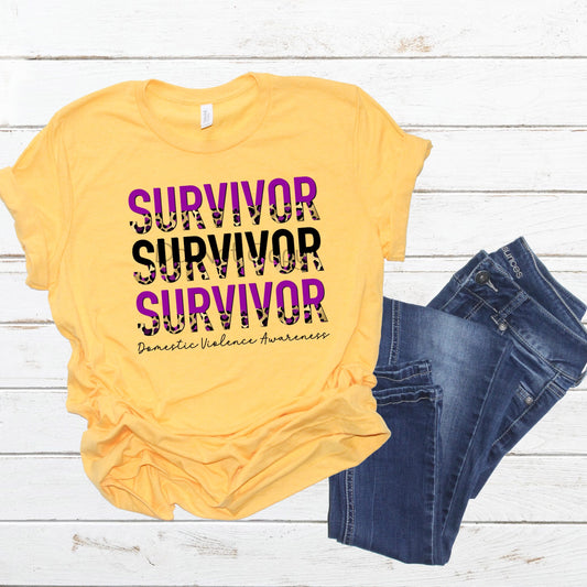 Survivor survivor domestic violence awareness-DTF