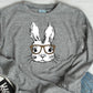 Bunny with leopard glasses-DTF