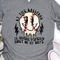 At the ball park is where I spend most of my days baseball melt-DTF