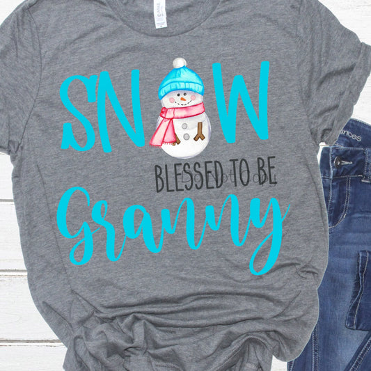 Snow blessed to be granny-DTF