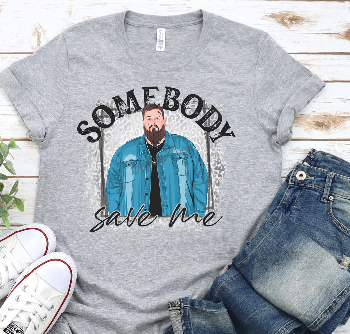 Somebody save me jelly roll-DTF