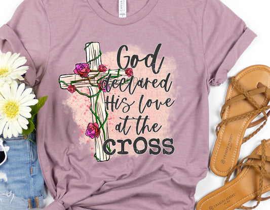 God declared His love at the cross-DTF
