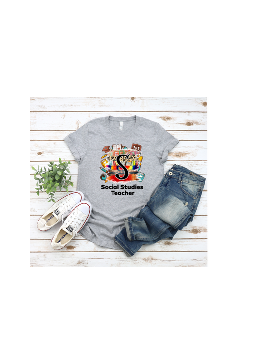 Social studies teacher S supplies-DTF