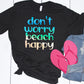 Don’t worry beach happy -DTF