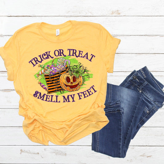 Truck or treat smell my feet-DTF