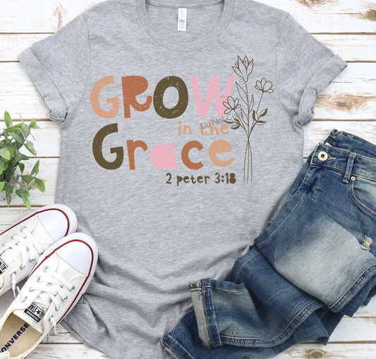 Grow in the grace -DTF