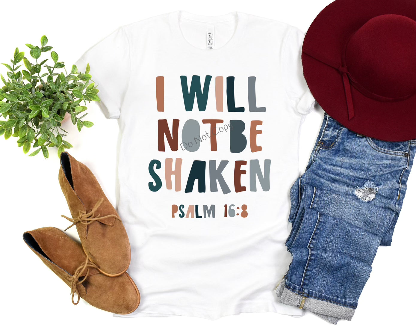 I will not be shaken psalm 16:8-DTF