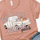 Take me to the pumpkin patch white truck-DTF