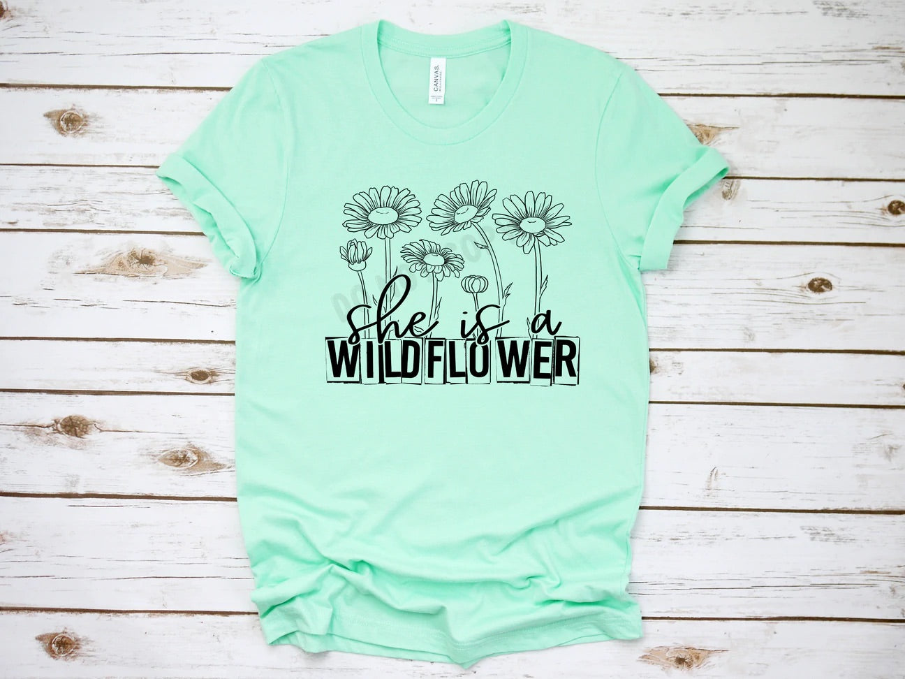 She is a Wildflower(11”)Screen Print