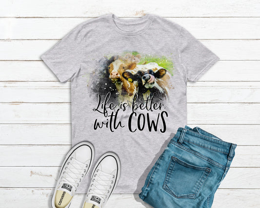 Life is better with cows-DTF
