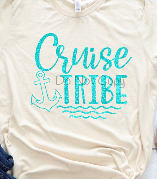 Cruise tribe turquoise- DTF