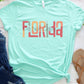 Florida multi colored-DTF