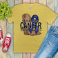 Give Cancer the boot blue ribbon-DTF