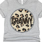 Granny Leopard circle- DTF