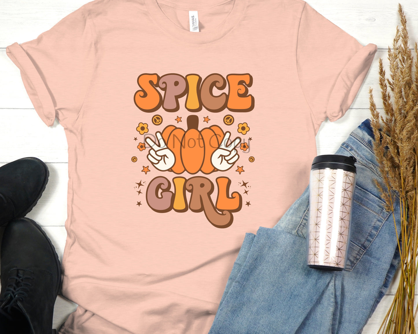 Spice girl hand peace signs-DTF