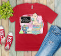5th grade pink dinosaur-DTF