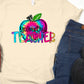 Geometry teacher tie dye- DTF