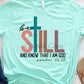Be still and know that I am God psalm 46:10-DTF