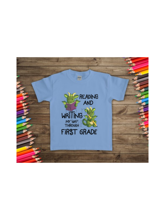 Reading and writing my way through first grade-DTF