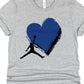 Basketball blue heart player dunking ball-DTF