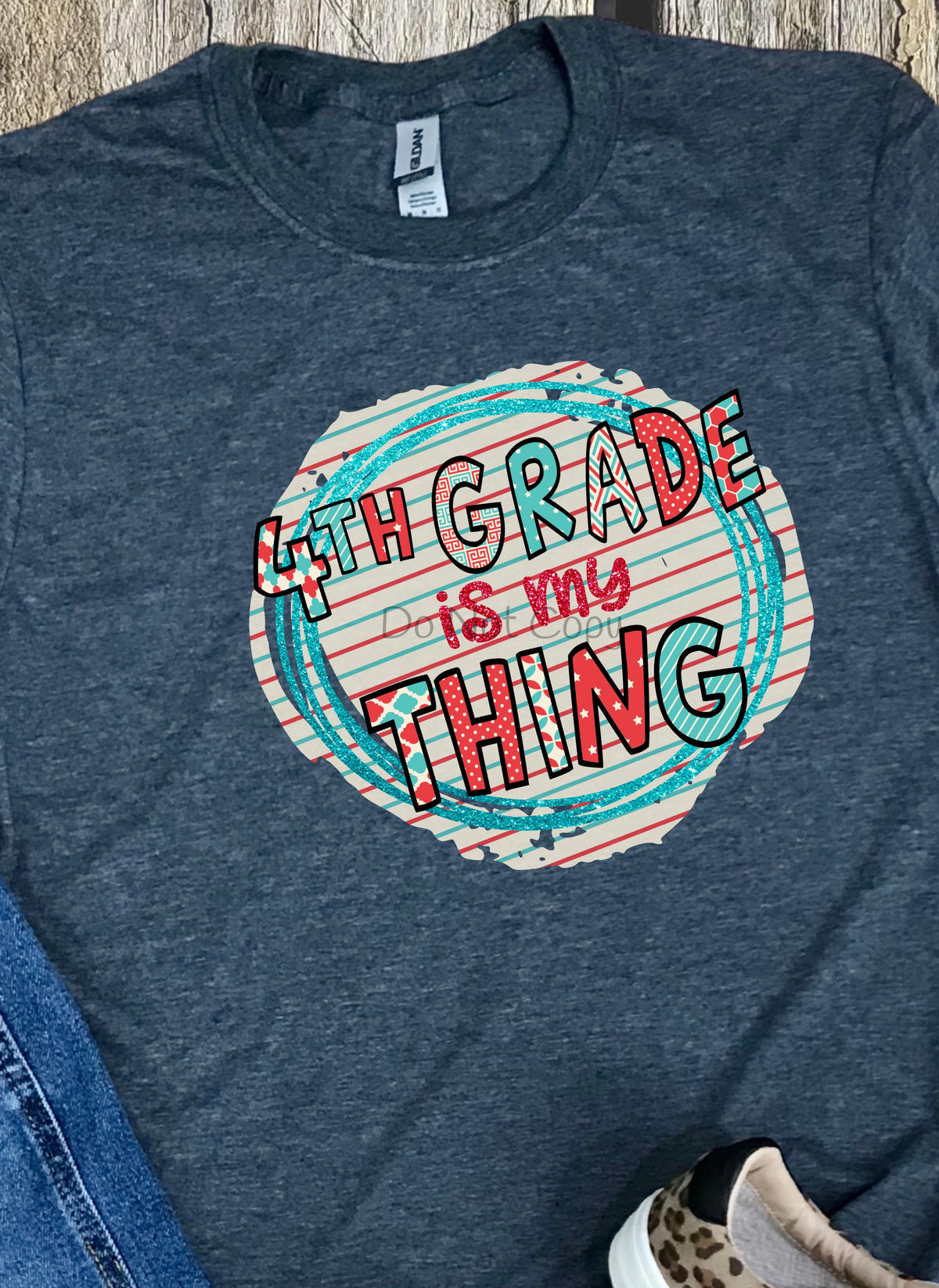 4th grade thing lines-DTF