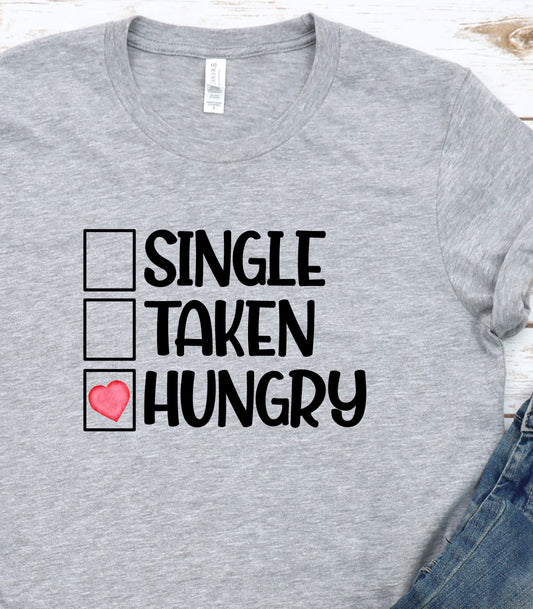 Single taken hungry-DTF