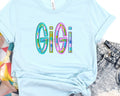 Gigi floral and stripe-DTF