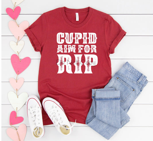 Cupid aim for Rip-Screen Print