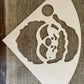 Santa head Sleeve Stencil