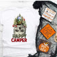 Happy Camper skull  -DTF
