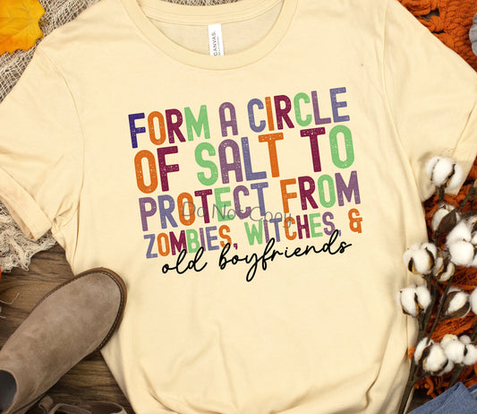 Form a circle of salt to protect against…-DTF