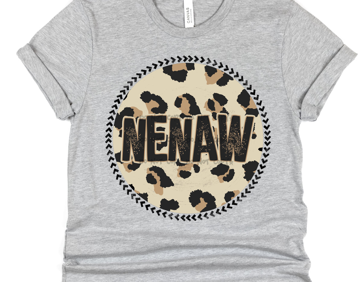 Nenaw Leopard circle- DTF