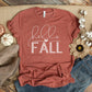Hello fall (white) -DTF
