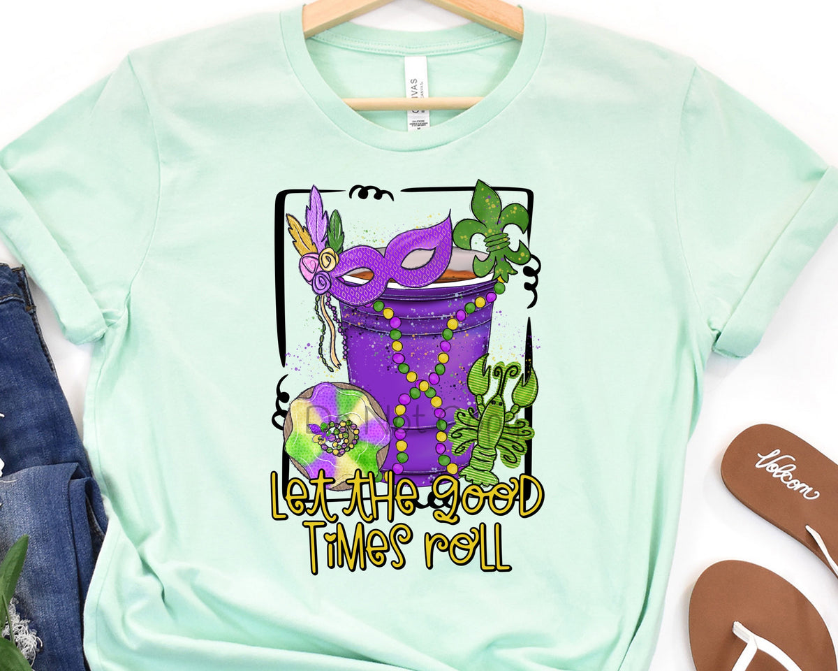 Mardi Gras let the good times roll-DTF