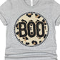 Boo Leopard circle- DTF