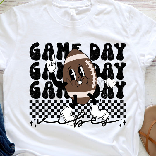 Game day vibes football -DTF
