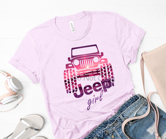 Jeep girl-DTF