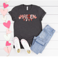 Custom name w/ Valentine Alphabet-DTF