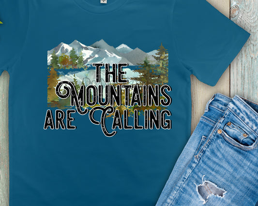 The mountains are calling-DTF