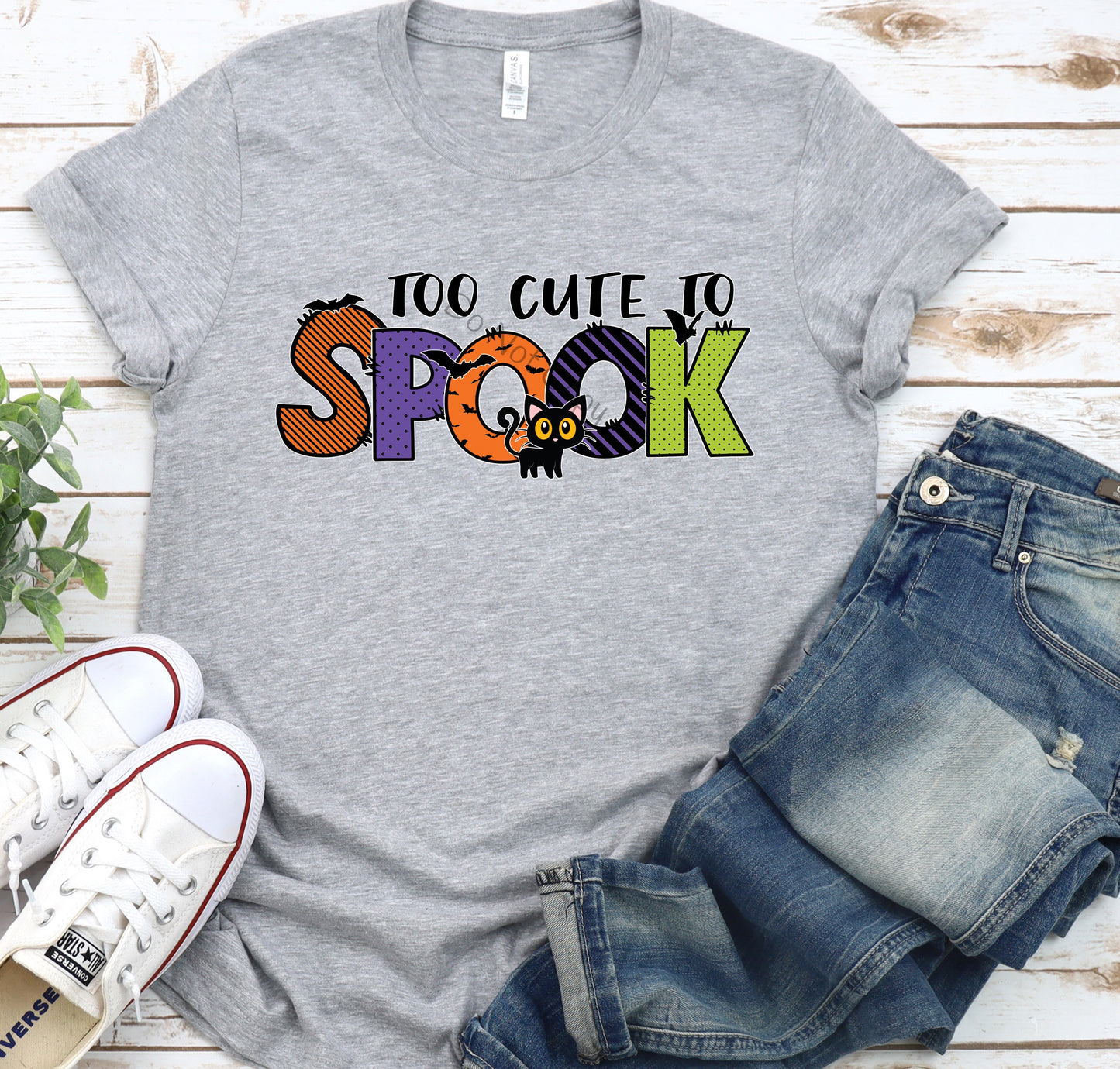 Too cute to spook-DTF