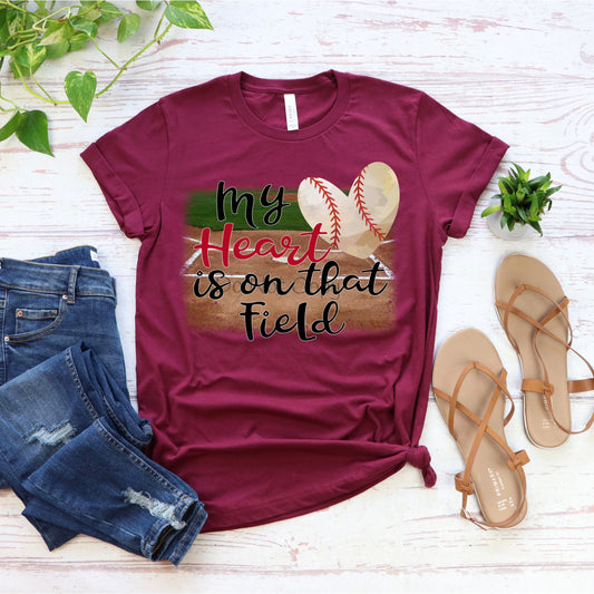 My heart is on that field-DTF